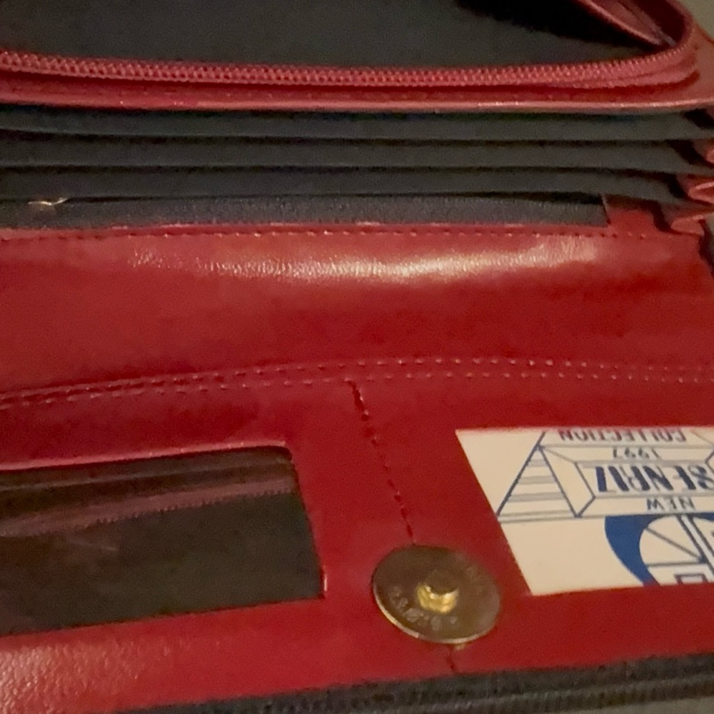 Leather vintage Esprit wallet - Picture 6 of 7